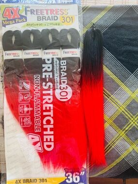 Freetress Pre-Stretched Braid 301 – 36